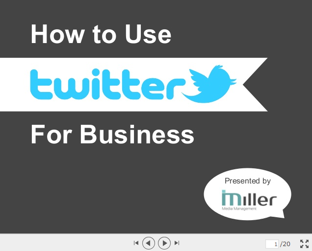 How to use Twitter for your Business Marketing