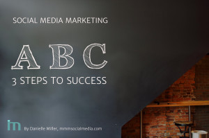 The 3-step process that makes Social Marketing as easy as ABC by @mmmsocialmedia